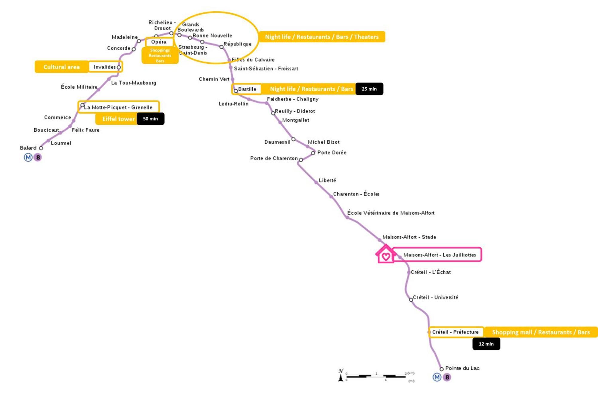 Happy Place - 15 Min Paris & 30 Min Disneyland - Subways - Facilities - Free Parking - Secured 매종알포르트 외부 사진